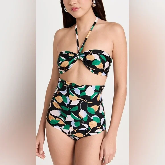 NWT La DoubleJ 3-Way Bandeau Top in Orchard XS - Picture 4 of 16